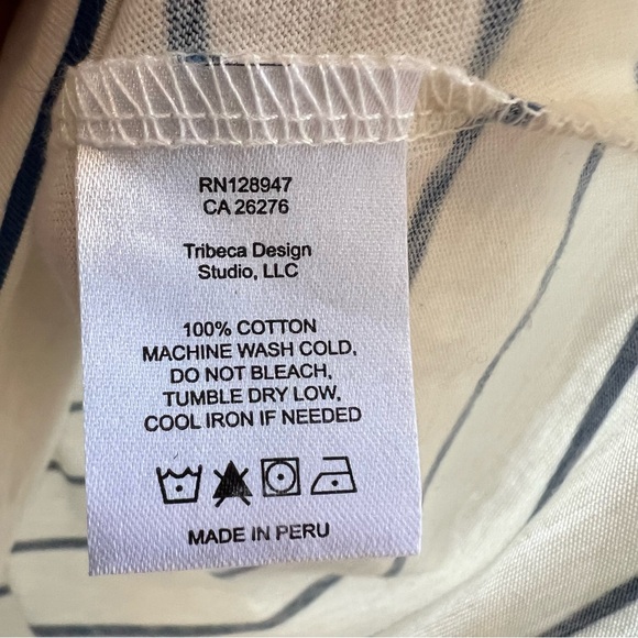 Nili Lotan Mariela striped cotton crew neck t-shirt XS excellent condition - Picture 11 of 11